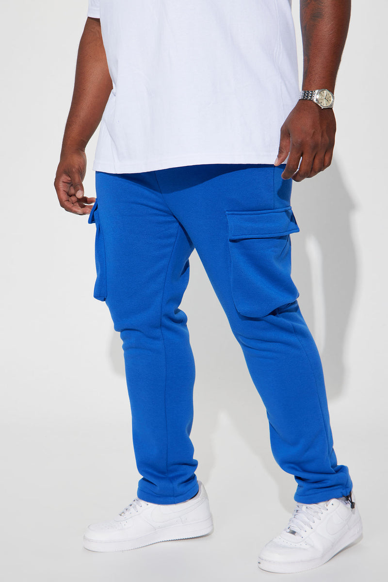Blue cargo 2025 sweatpants