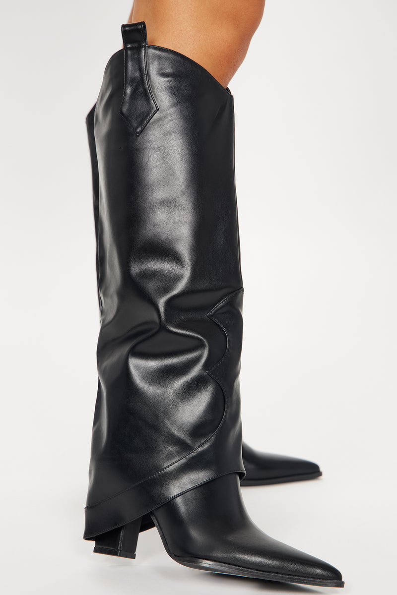 Elk jaar wagon Bermad Cara Knee High Boots - Black | Fashion Nova, Shoes | Fashion Nova