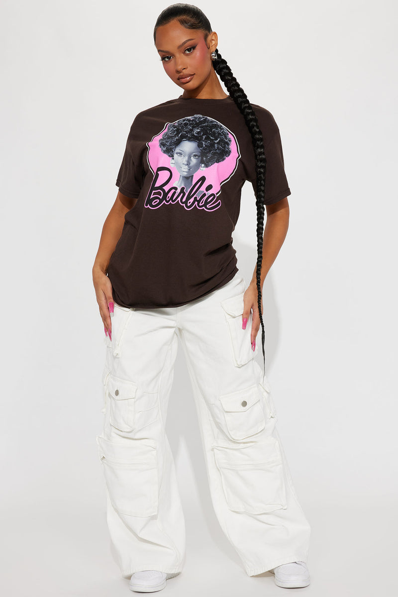 Brown barbie shirt on sale