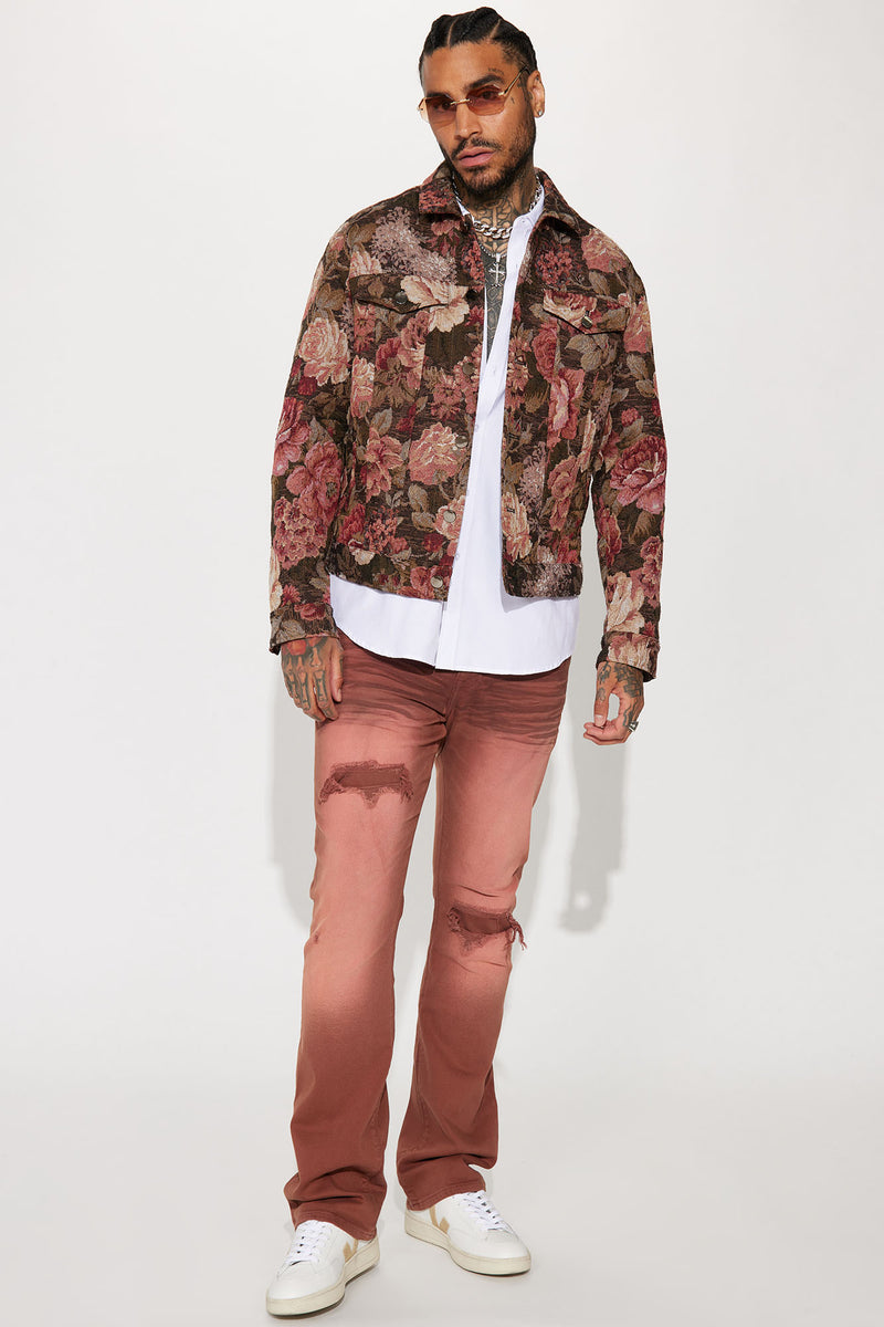 Tapestry Trucker Jacket Fashion Nova, Mens Jackets