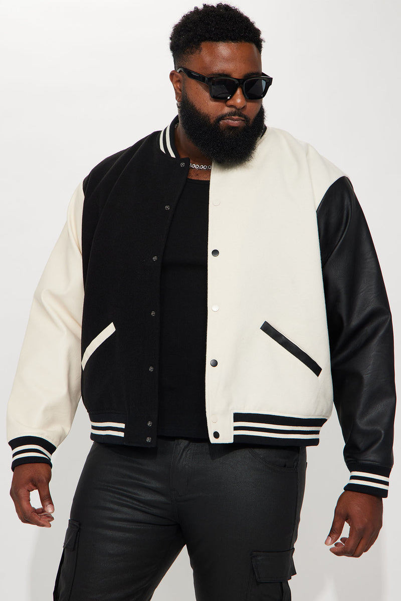 Walk The Hallways Varsity Jacket - Green/combo, Fashion Nova, Outerwear