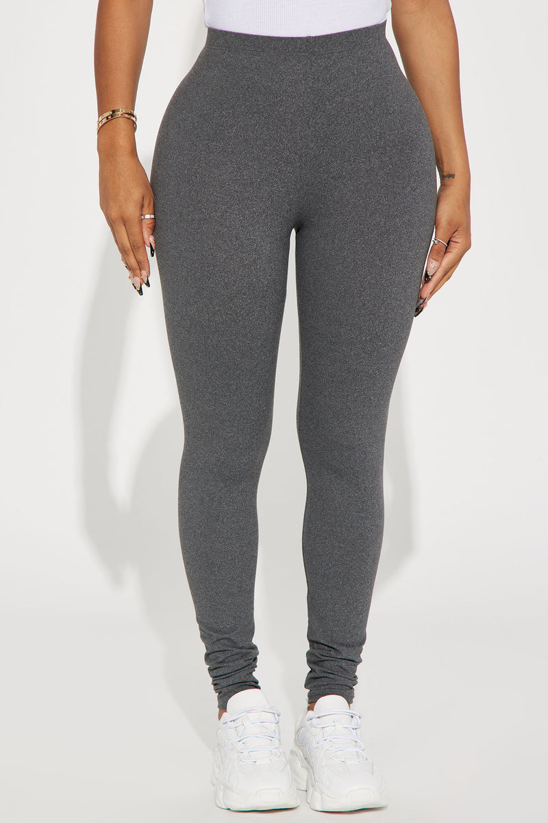Almost Every Day Leggings Charcoal Fashion Nova Leggings