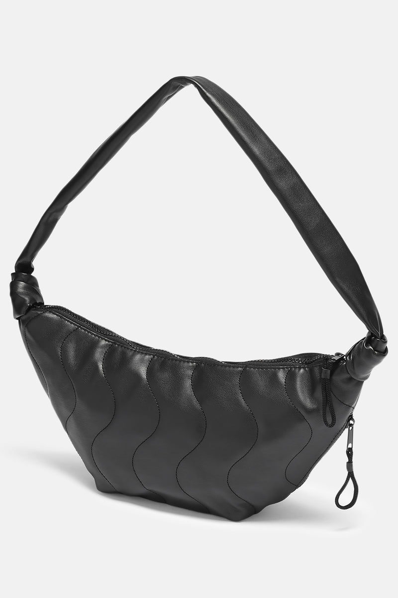 Run It Faux Leather Crossbody Bag Black Fashion Nova, Mens