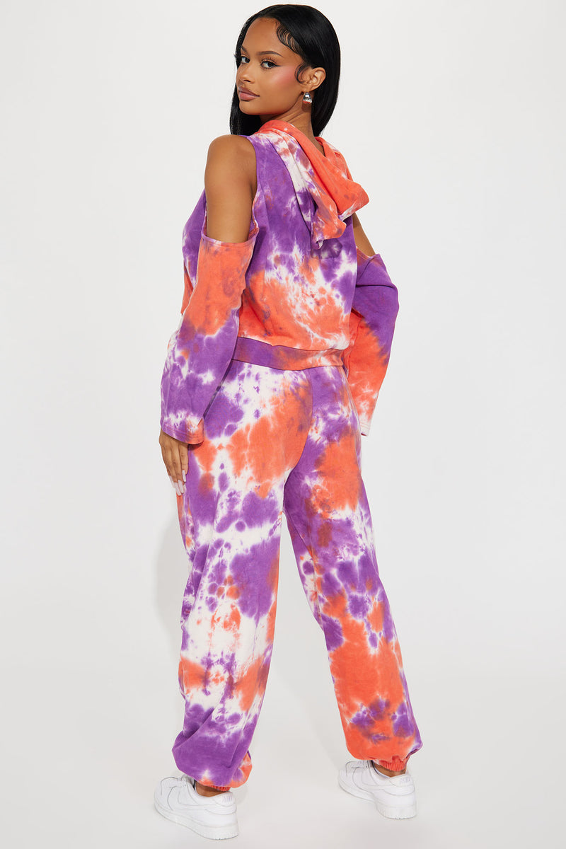 Honeyme tie dye jogger set on sale