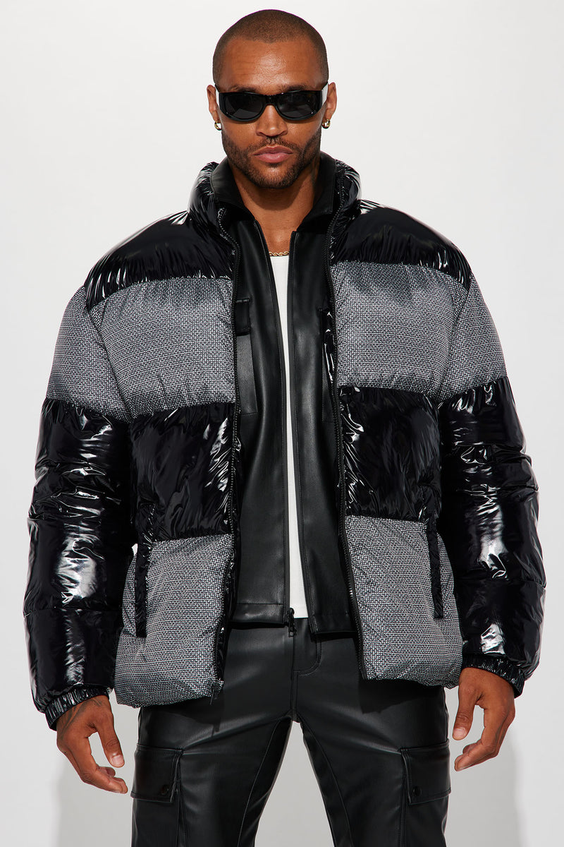 Shiny 2025 puffer mens