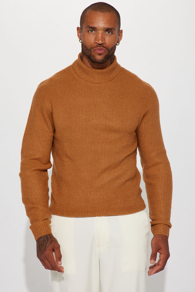 Cognac color sweater sale