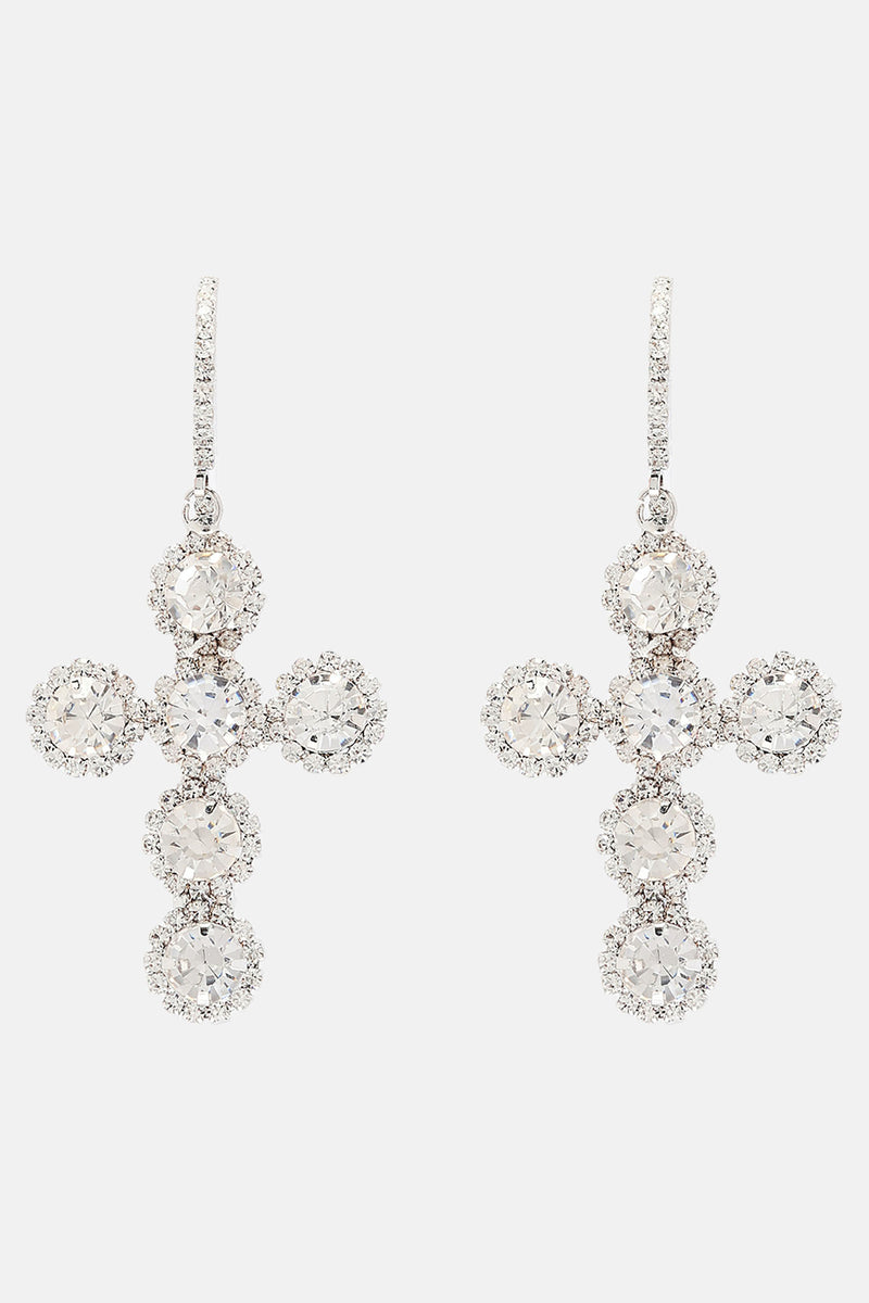 Lords Saver Earrings Silver Fashion Nova, Jewelry Fashion Nova