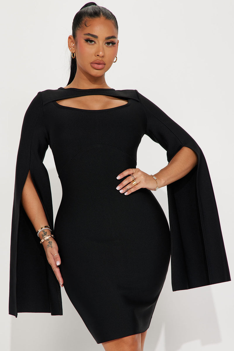 Black dress for funeral fashion nova online