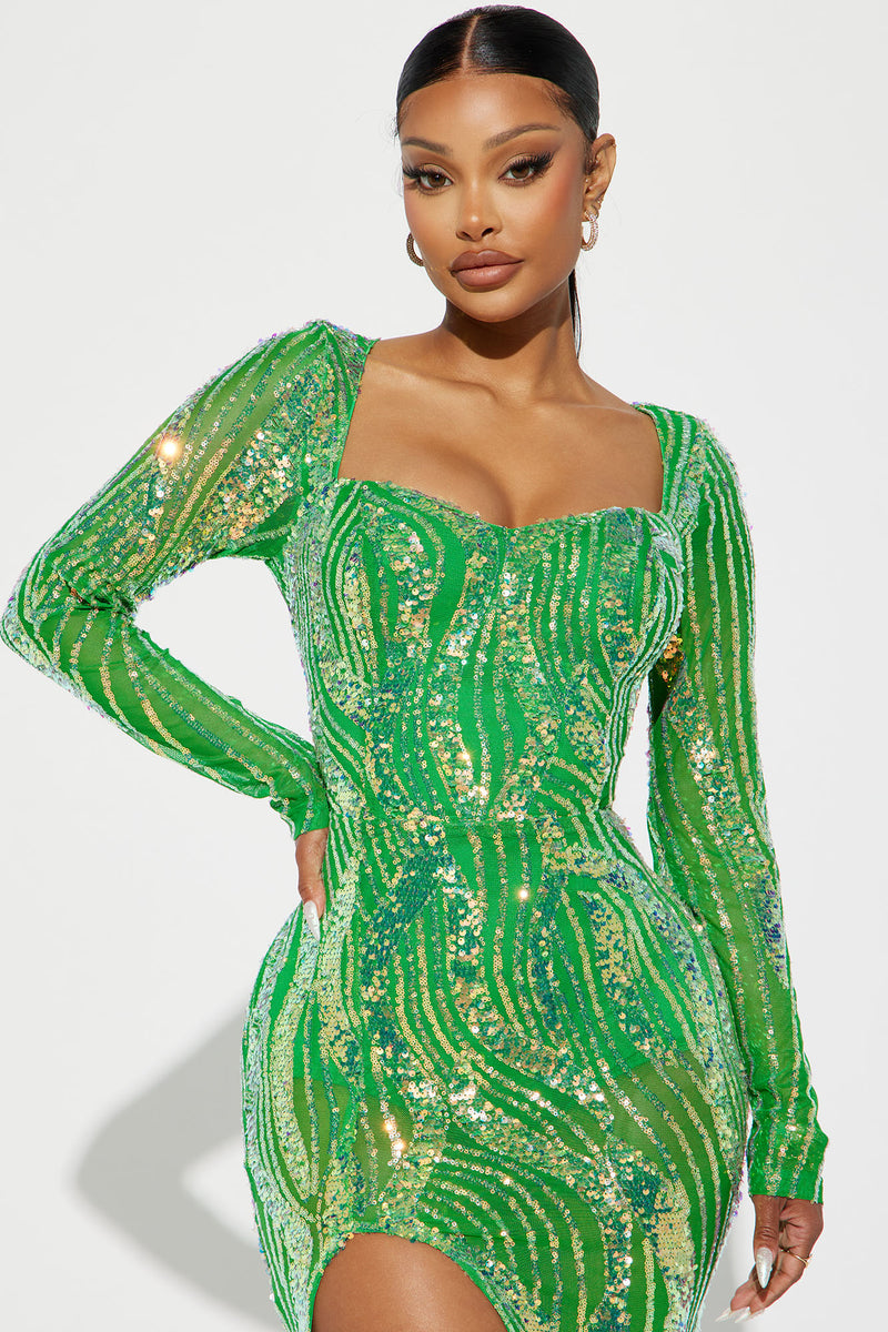 Selfish Sequin Maxi Dress