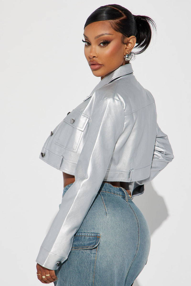 Fashion nova deals cropped jacket