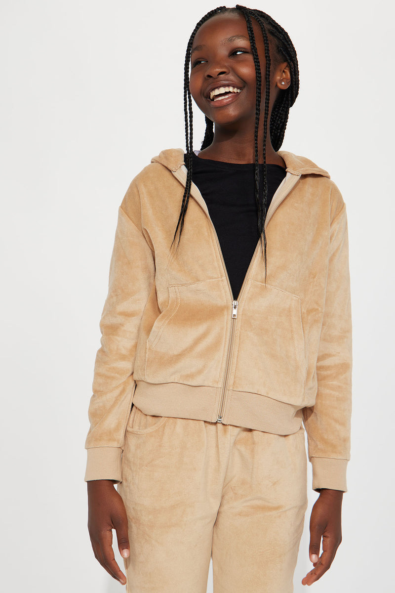 Topshop faux fur zip discount hoodie
