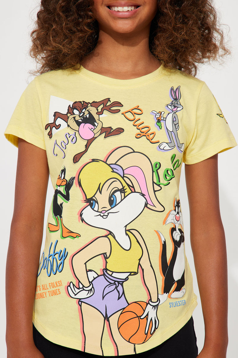 Yellow looney tunes shirt sale