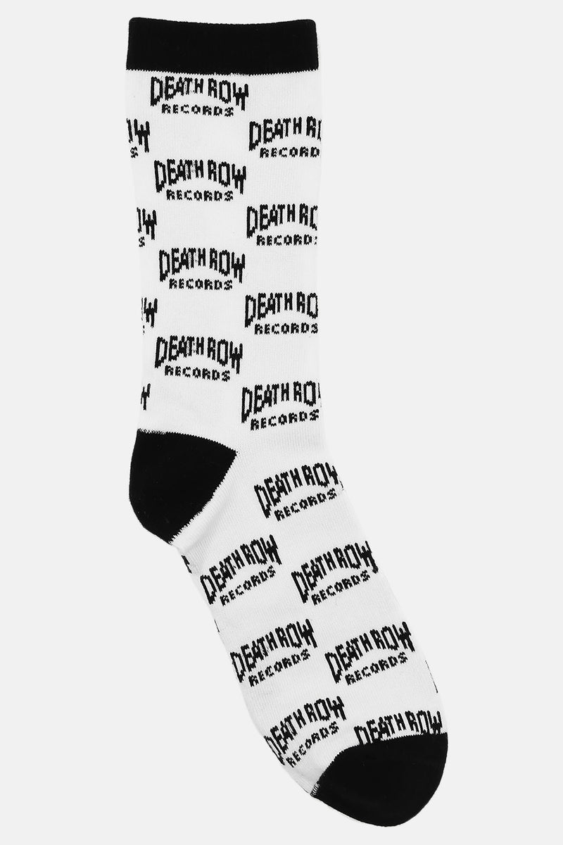 Death Row Crew Socks White Fashion Nova, Mens Accessories Fashion