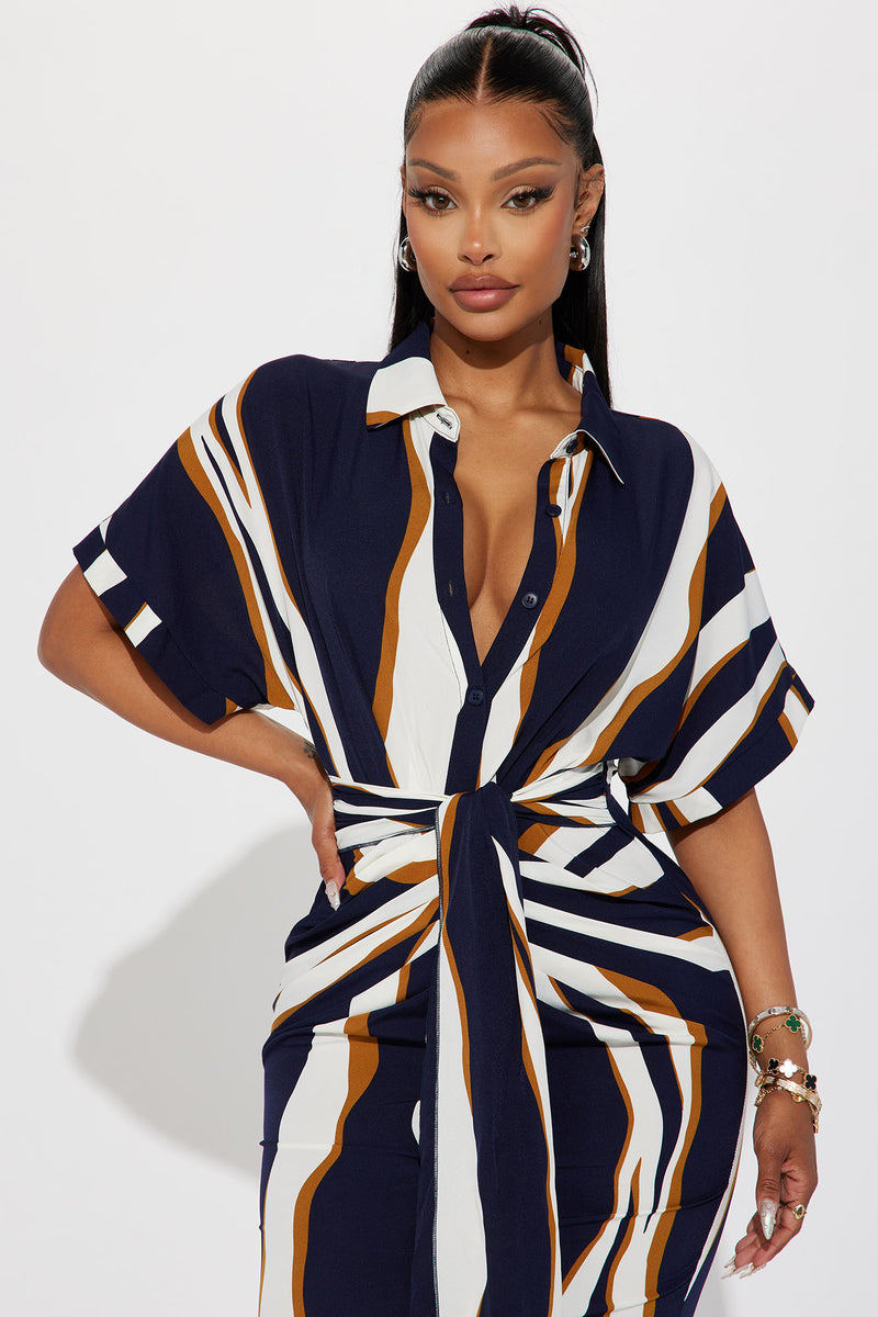 Laurie Button Down Midi Dress Fashion Nova, Dresses