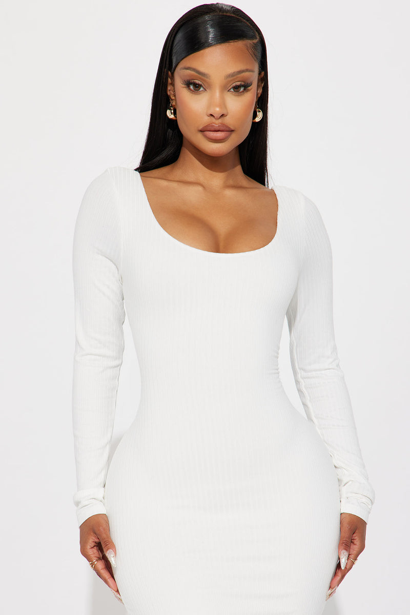 Mya Double Lined Midi Dress