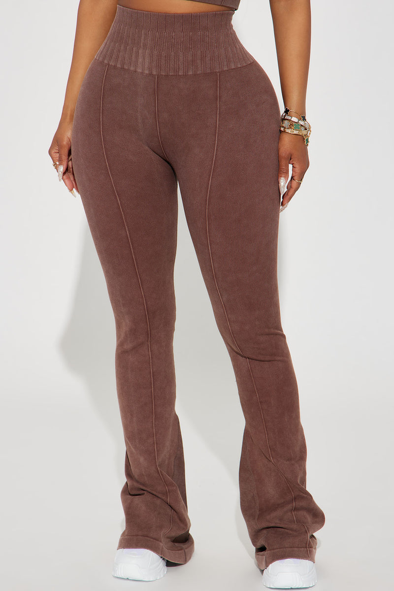 Release Active Flare Leggings - Brown, Fashion Nova, Nova Sport