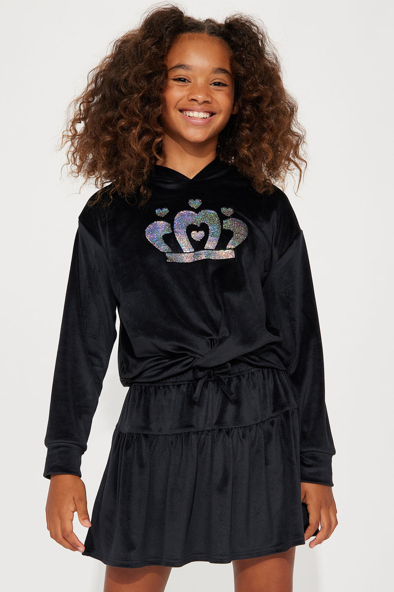 Velour tracksuit skirt sales