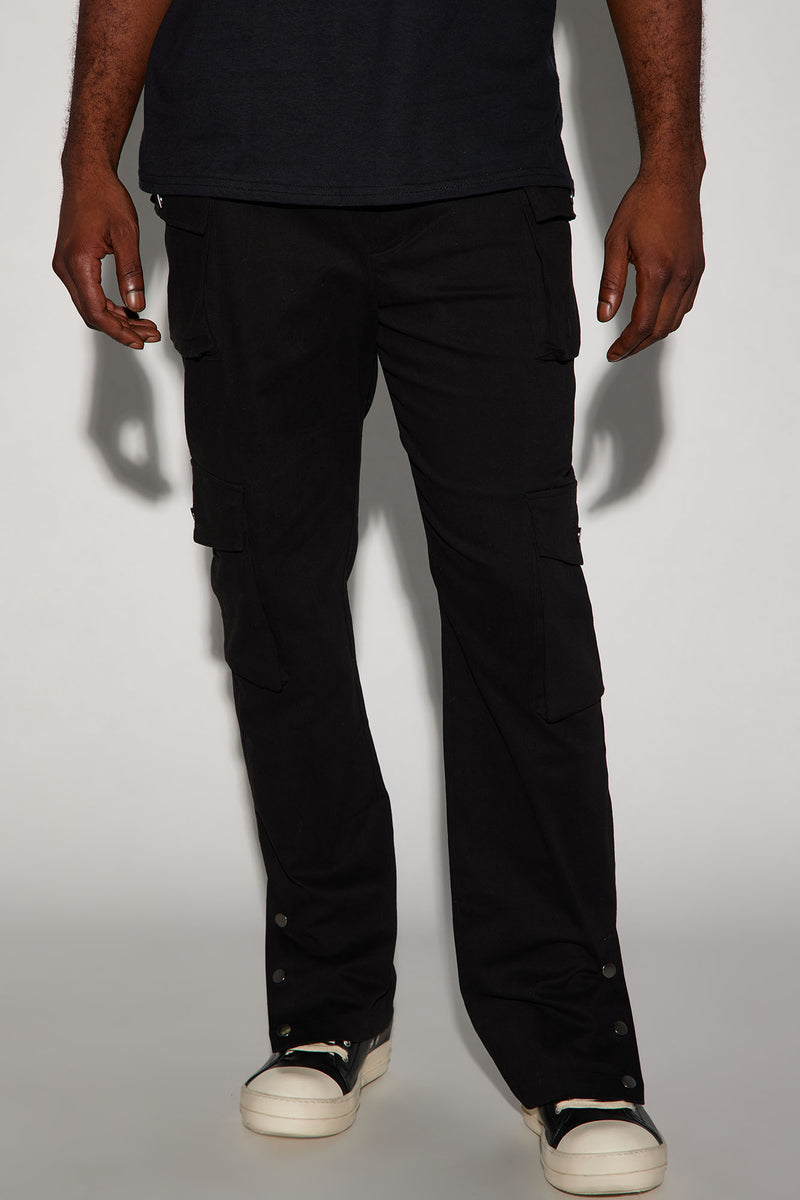 Men's Worker Cargo Pants in Black Size Medium by Fashion Nova | Fashion Nova