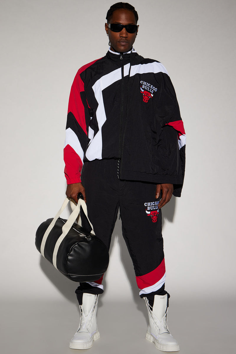 chicago bulls tracksuit red