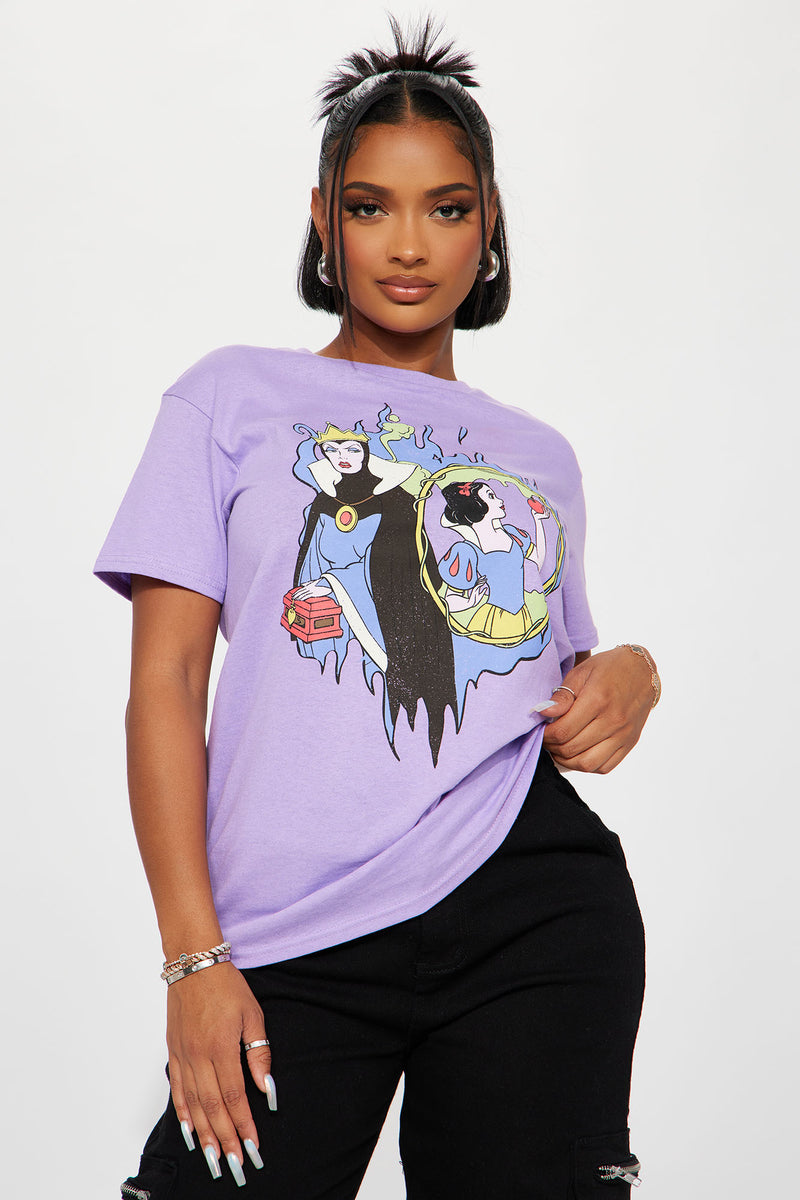 Poison Apple Snow White Graphic Tshirt Lavender Fashion Nova