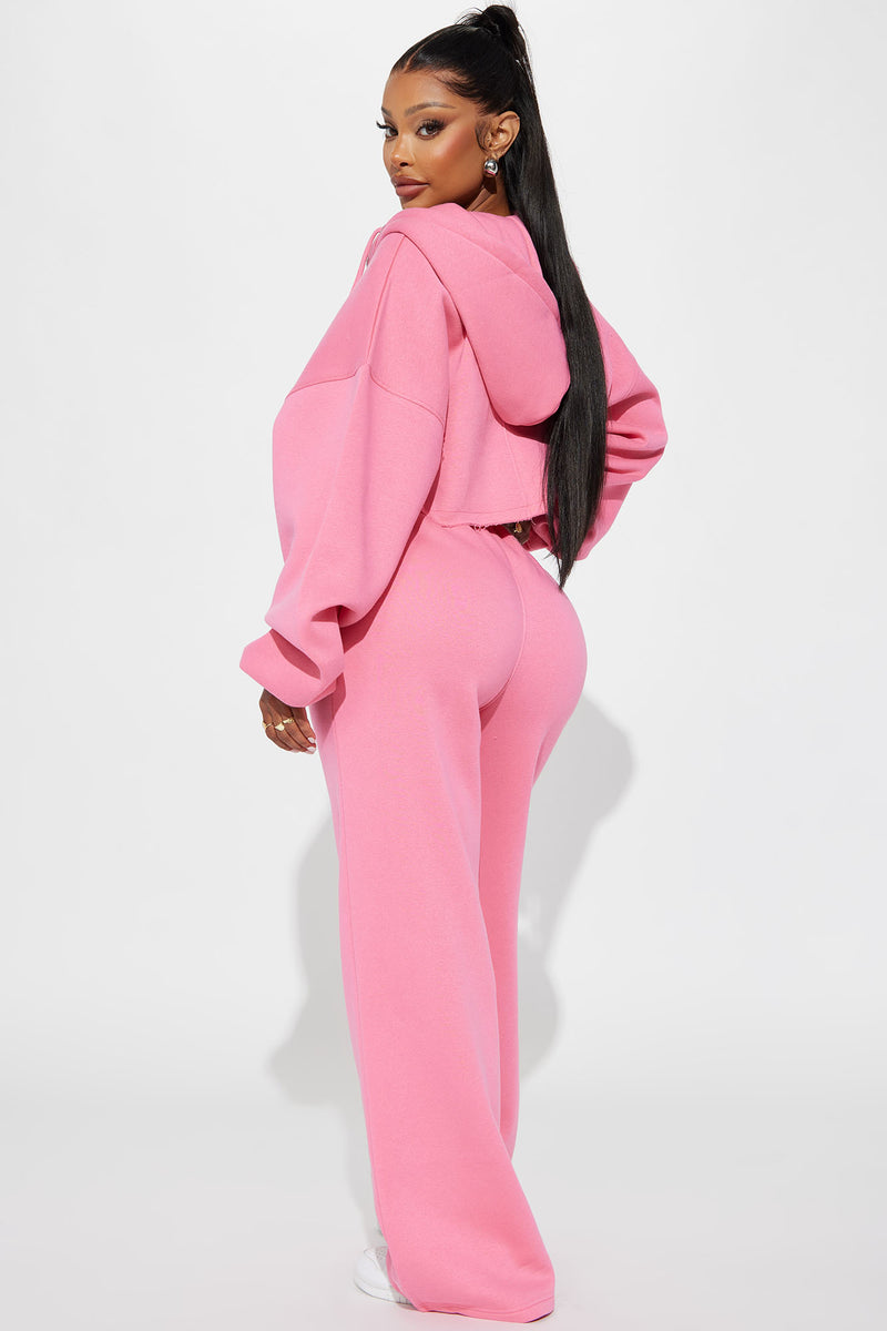 Pink Juicy Couture Tracksuit Set (Medium)