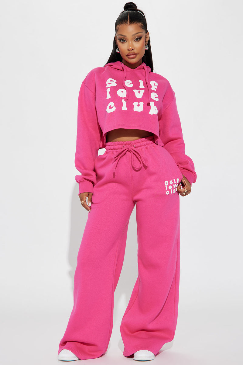 Fashion nova pink hot sale hoodie
