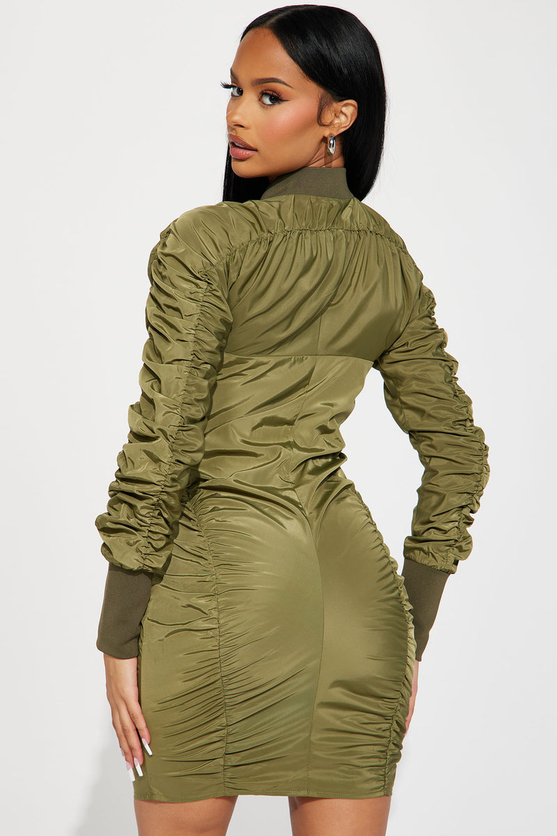Windbreaker dress fashion nova hotsell