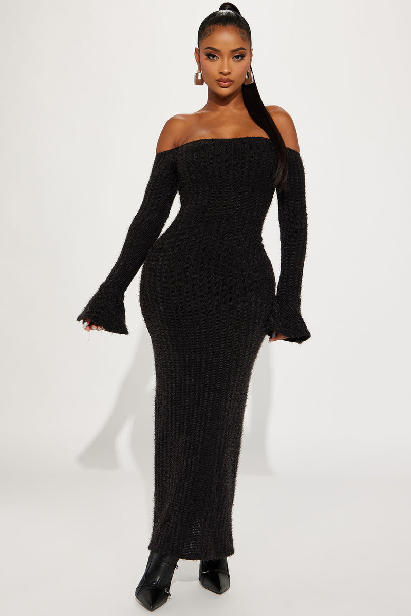 Mile High Sweater Maxi Dress