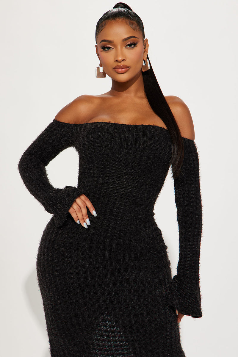 Mile High Sweater Maxi Dress