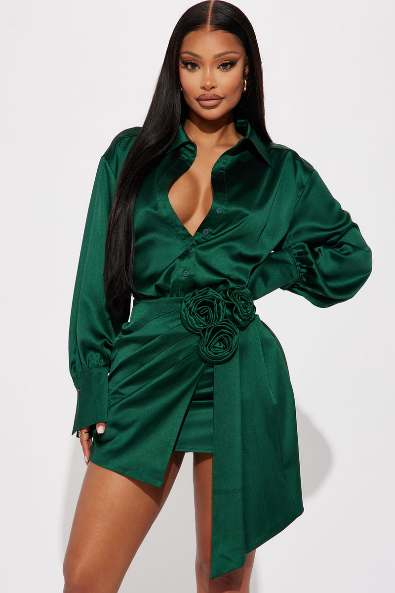 Silk skirt fashion nova sale