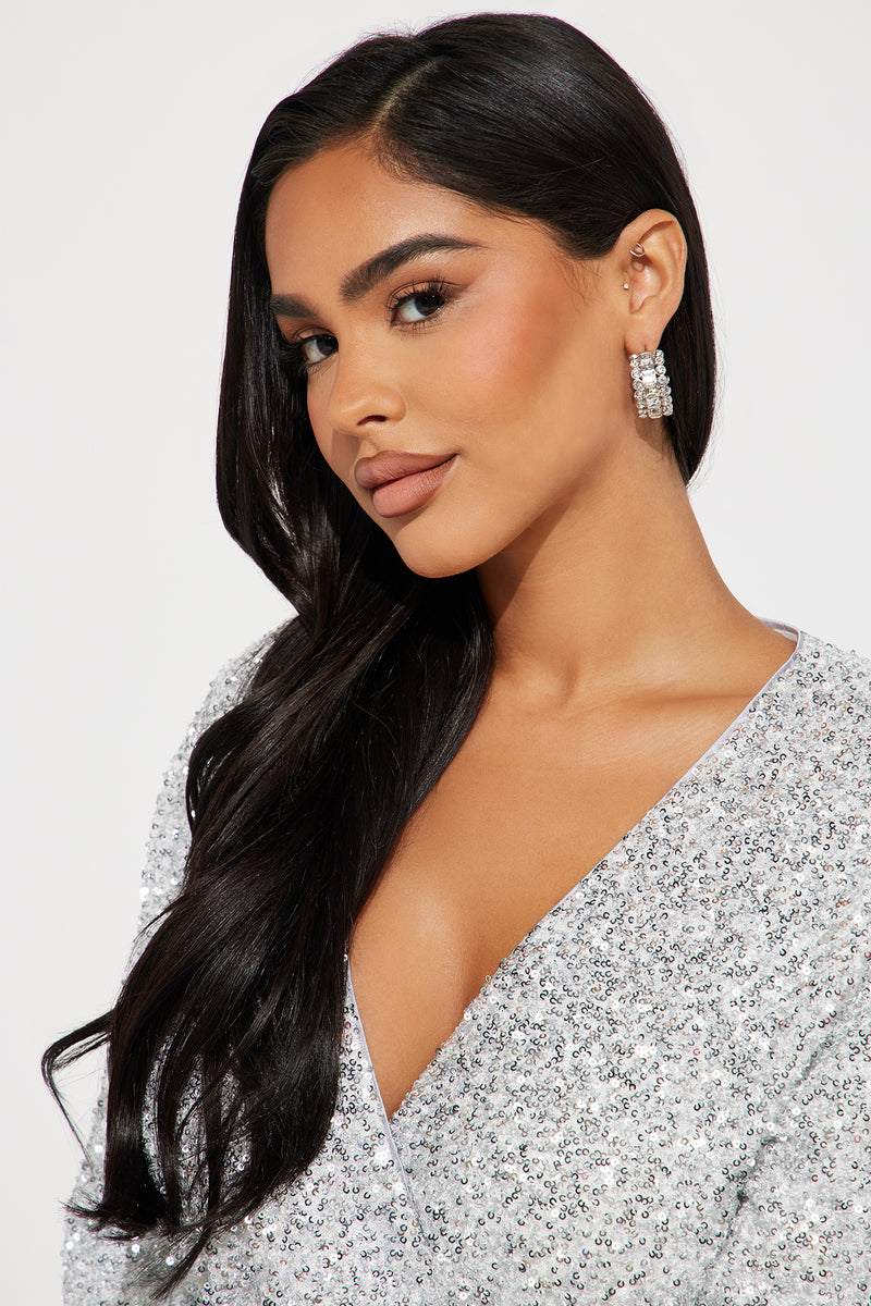 Ray Of Radiance Earrings - Silver | Fashion Nova, Jewelry | Fashion Nova