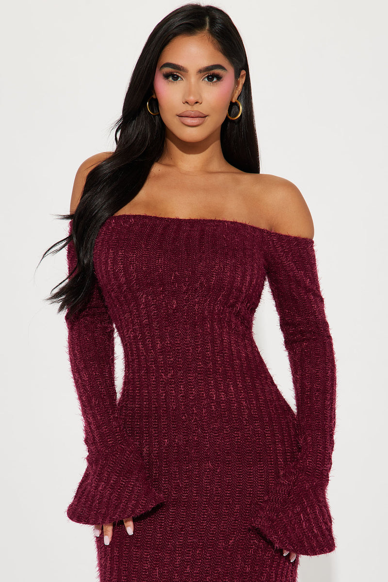 Mile High Sweater Maxi Dress