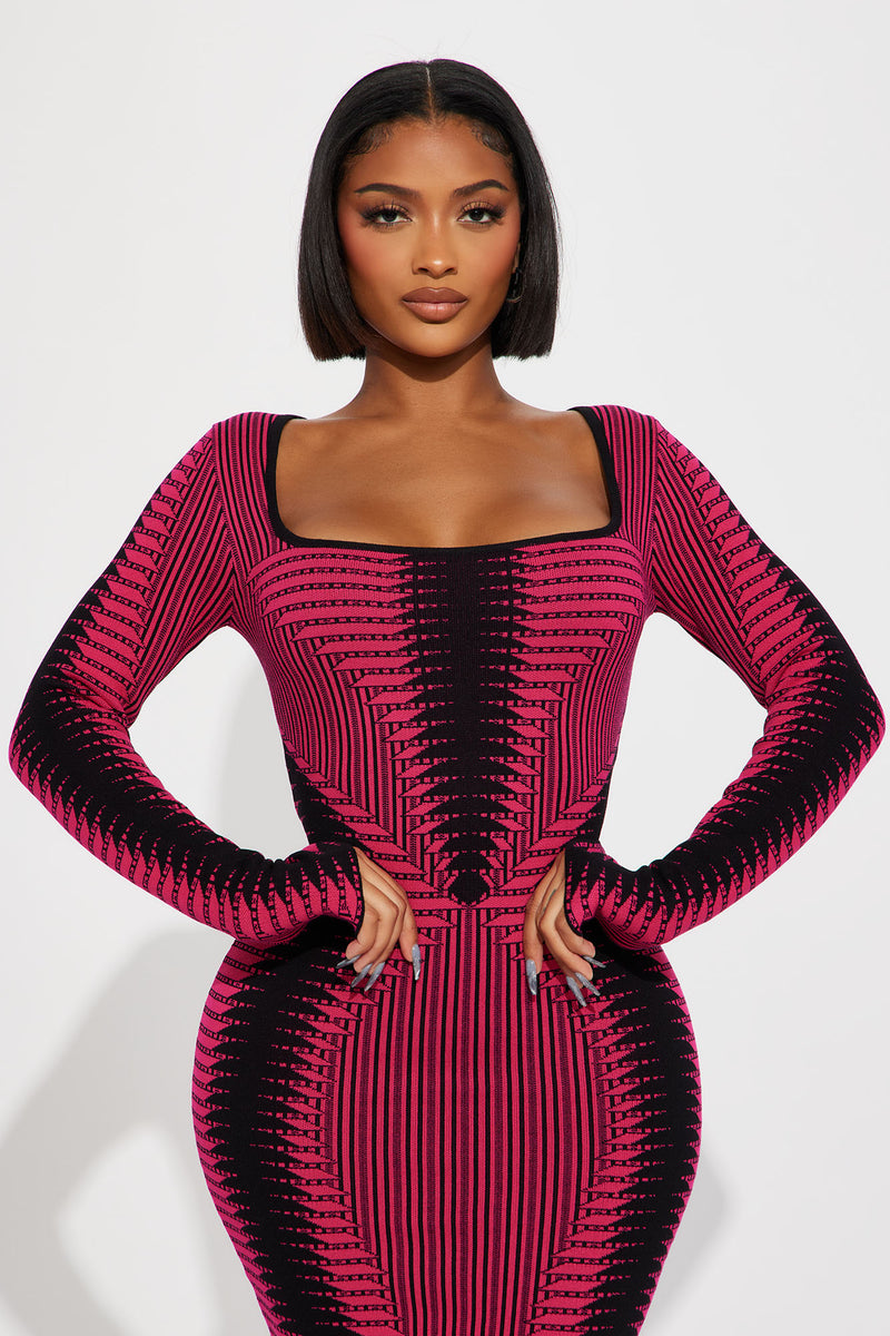 Arianna Sweater Midi Dress