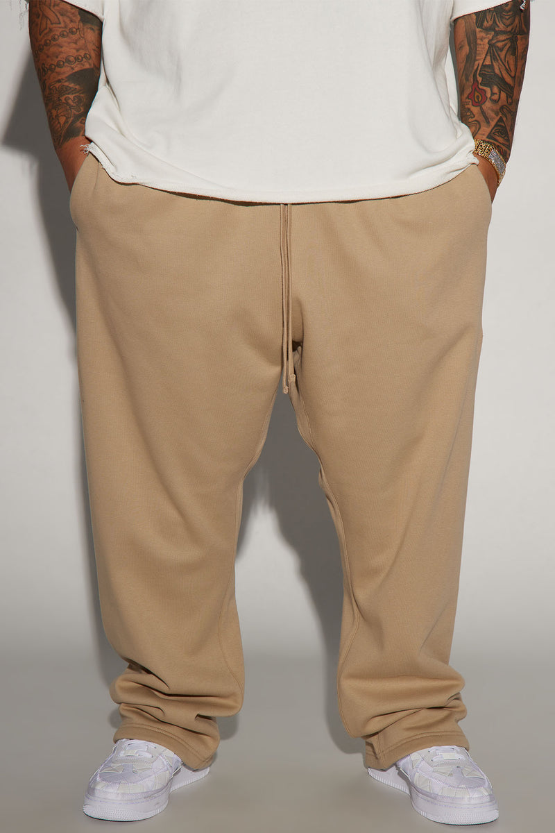 Tan hotsell oversized joggers