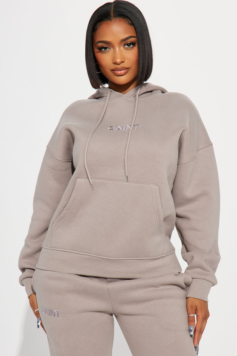 Saint Sweatpant Set Stone Fashion Nova Matching Sets