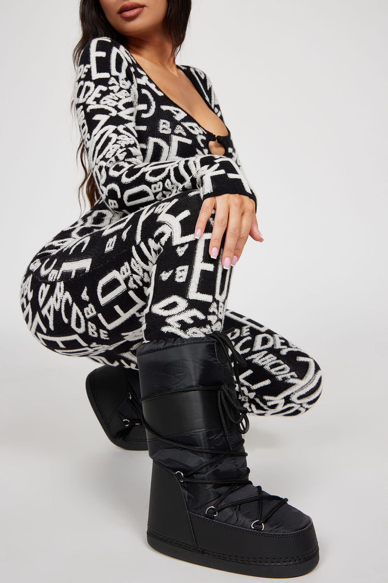 A New Direction Knee High Boots Black Fashion Nova Shoes
