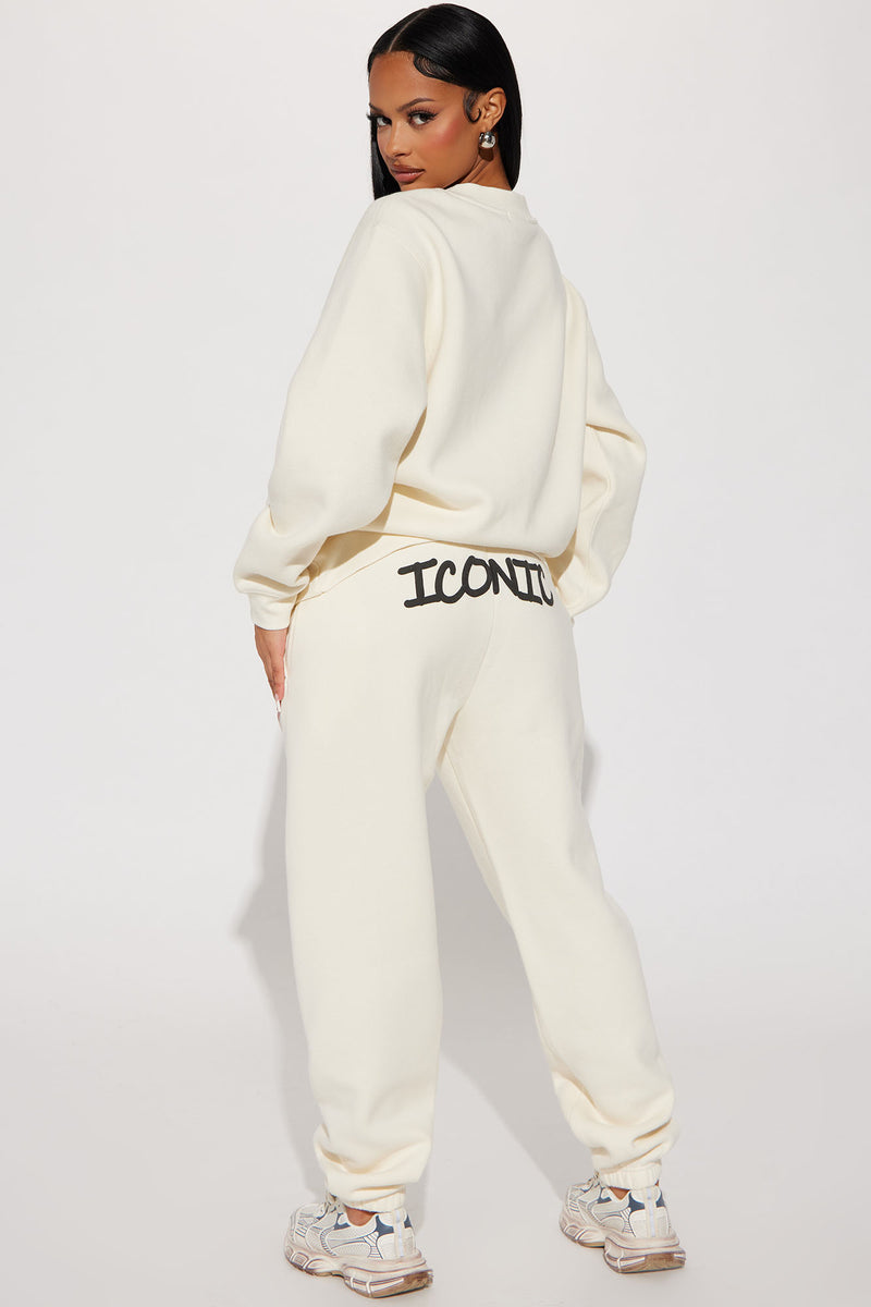 Sweatpants set fashion nova cheap