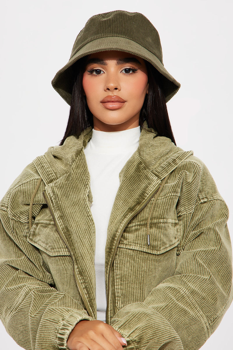 Cool Girl Bucket Hat Olive Fashion Nova, Accessories Fashion Nova