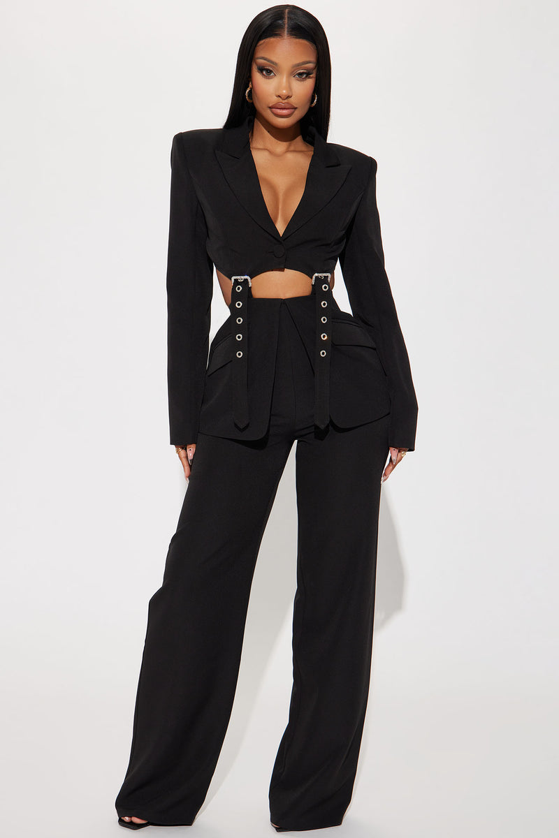 Just In The Intro Jumpsuit Black Fashion Nova, Jumpsuits Fashion Nova