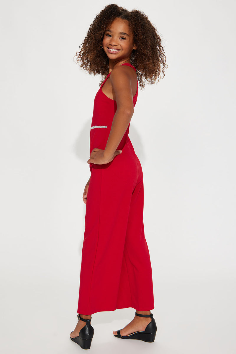 Forever 21 jumpsuit red 2025