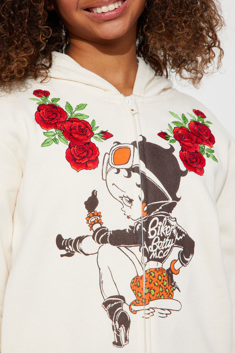 Betty boop hoodie sales