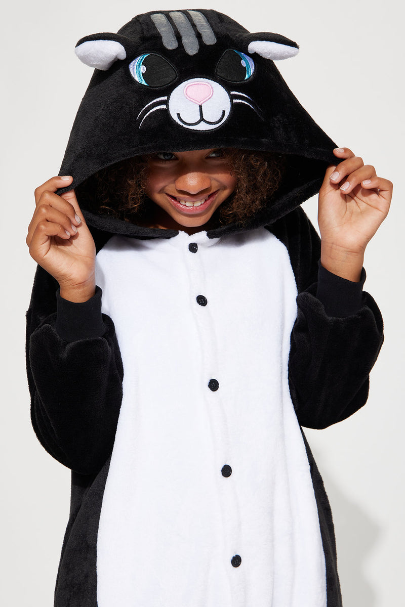 Girls cat onesie sales