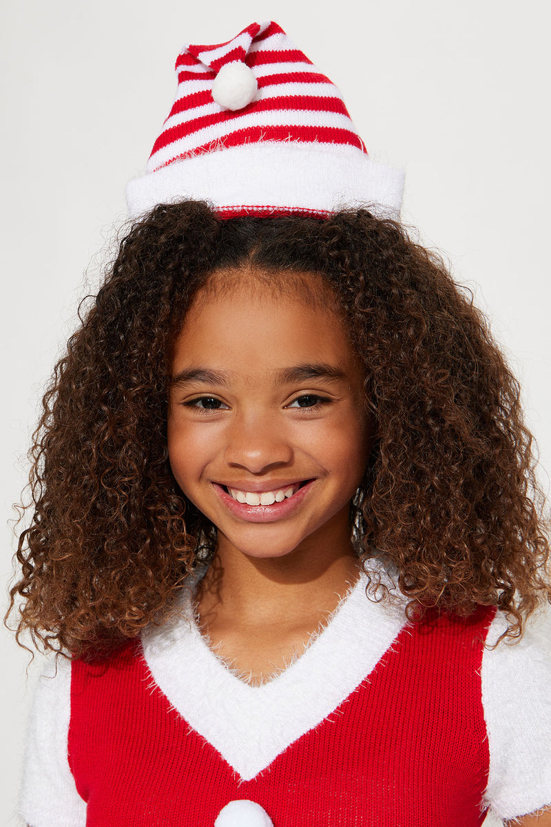 Mini Christmas Santa Skater Dress Red Fashion Nova Kids