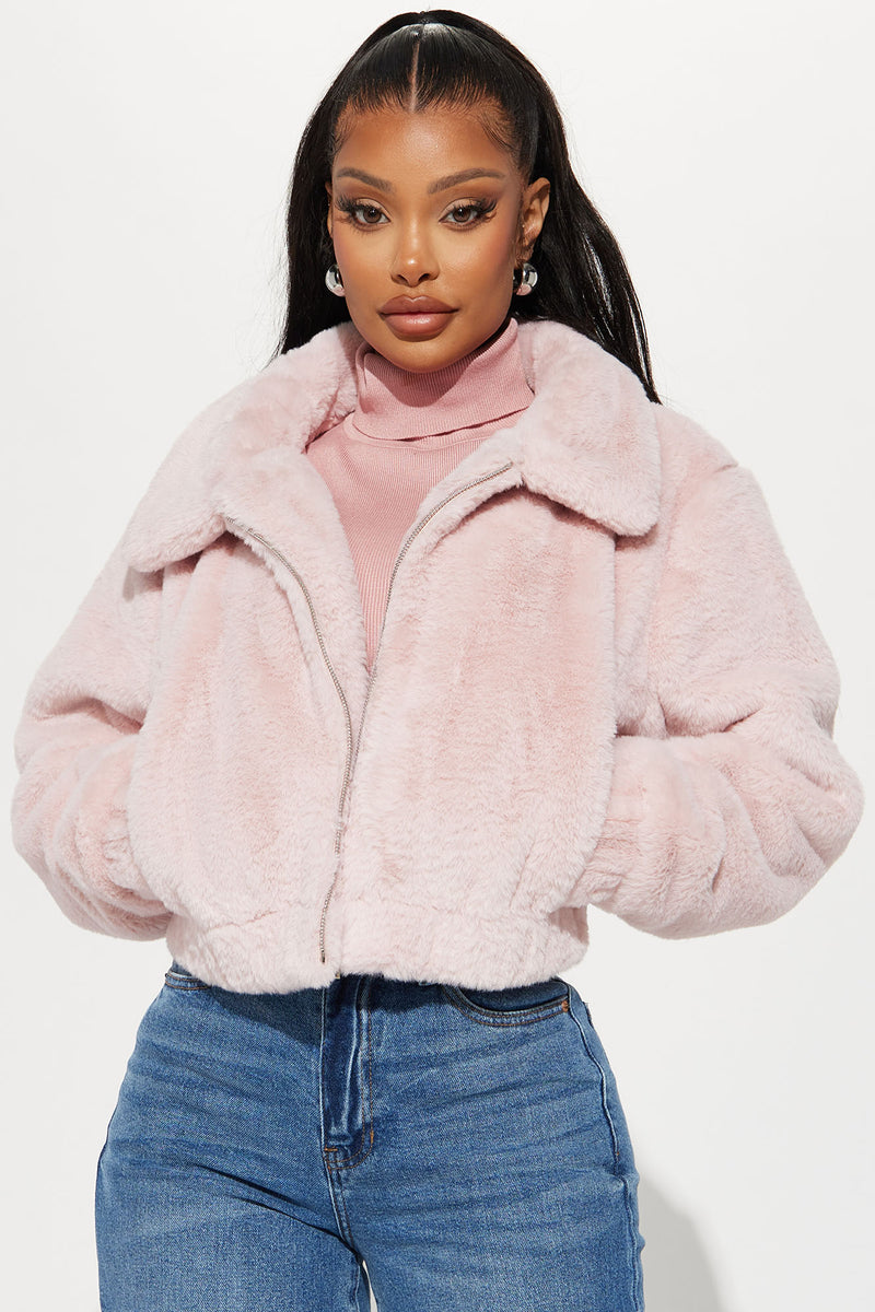 Forever 21 cheap faux fur jacket