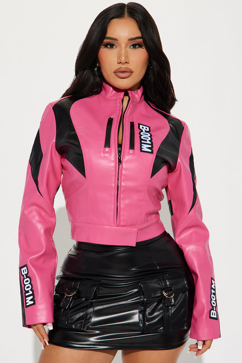 Boom Boom Fitted Jacket Pink Fashion Nova, Jackets & Coats