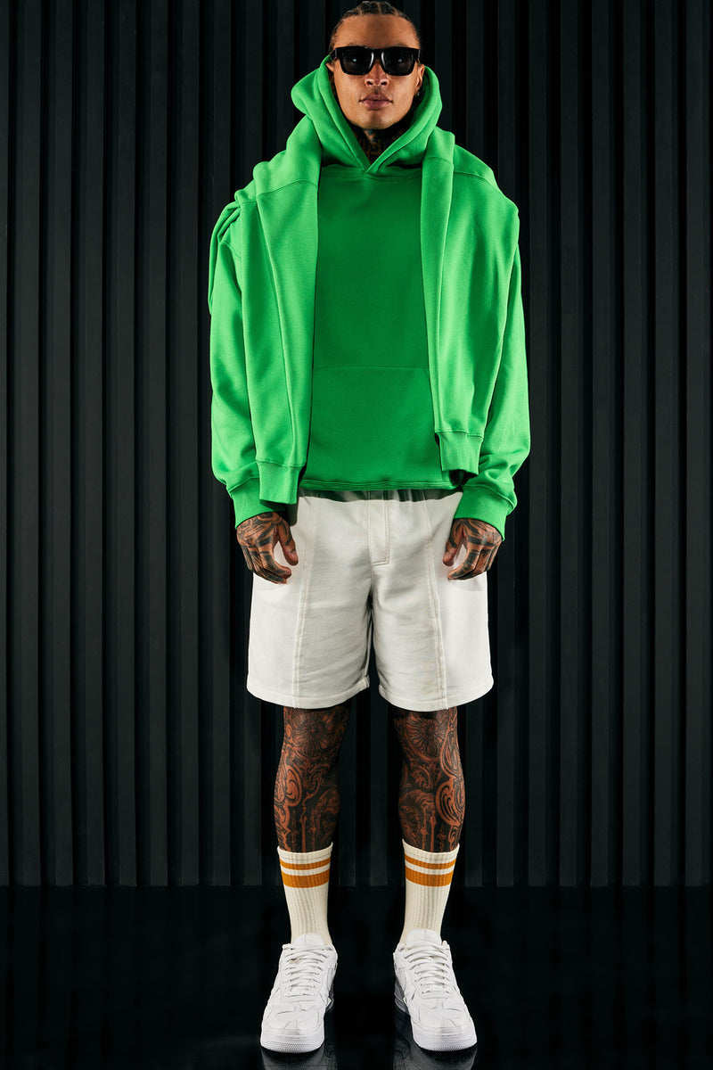Neon green hoodie 2025 outfit
