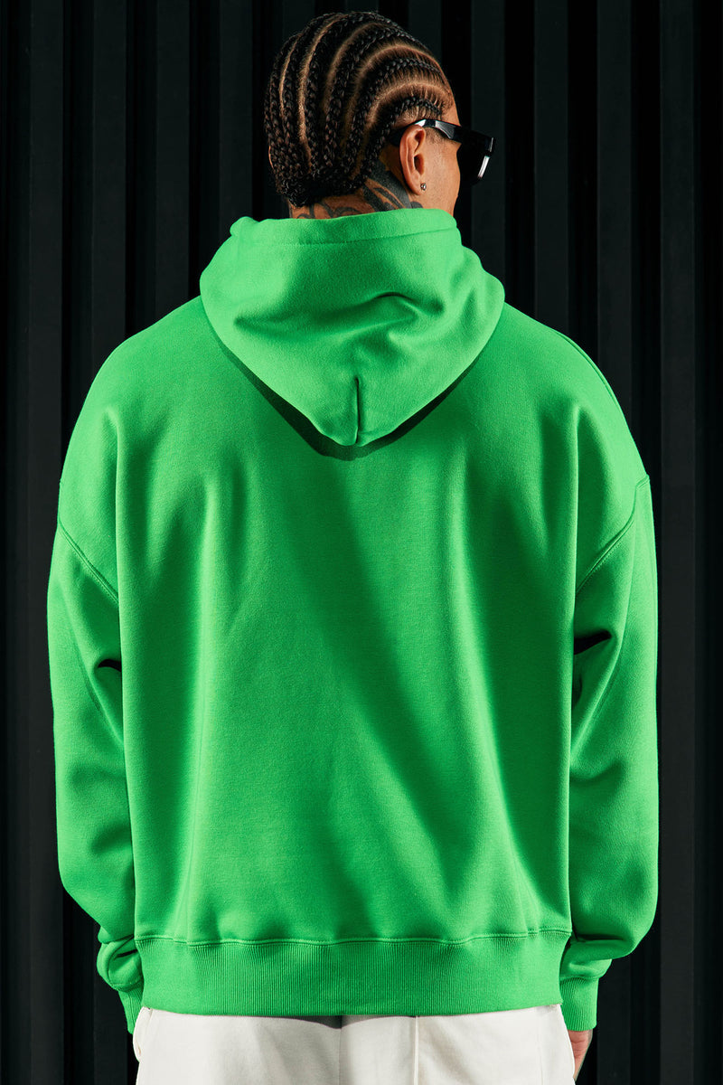 Bright green outlet hoodie