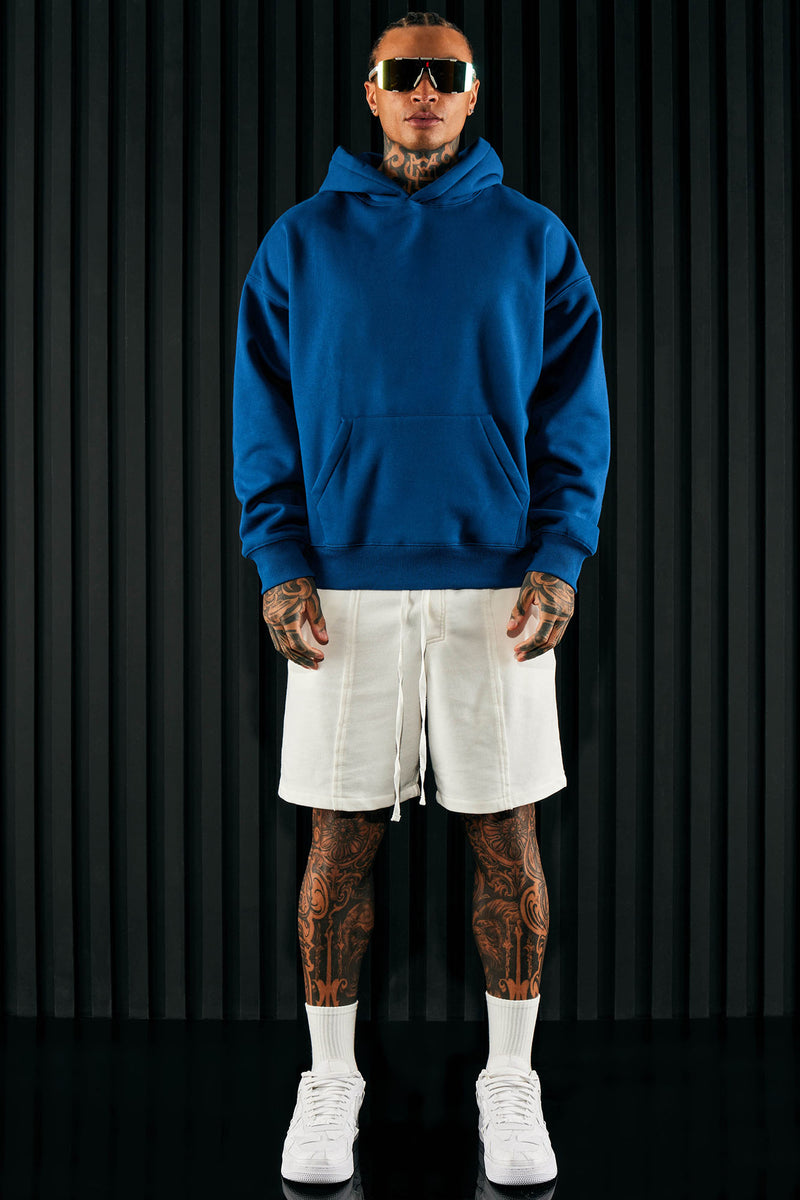 Royal blue hoodie outfit outlet