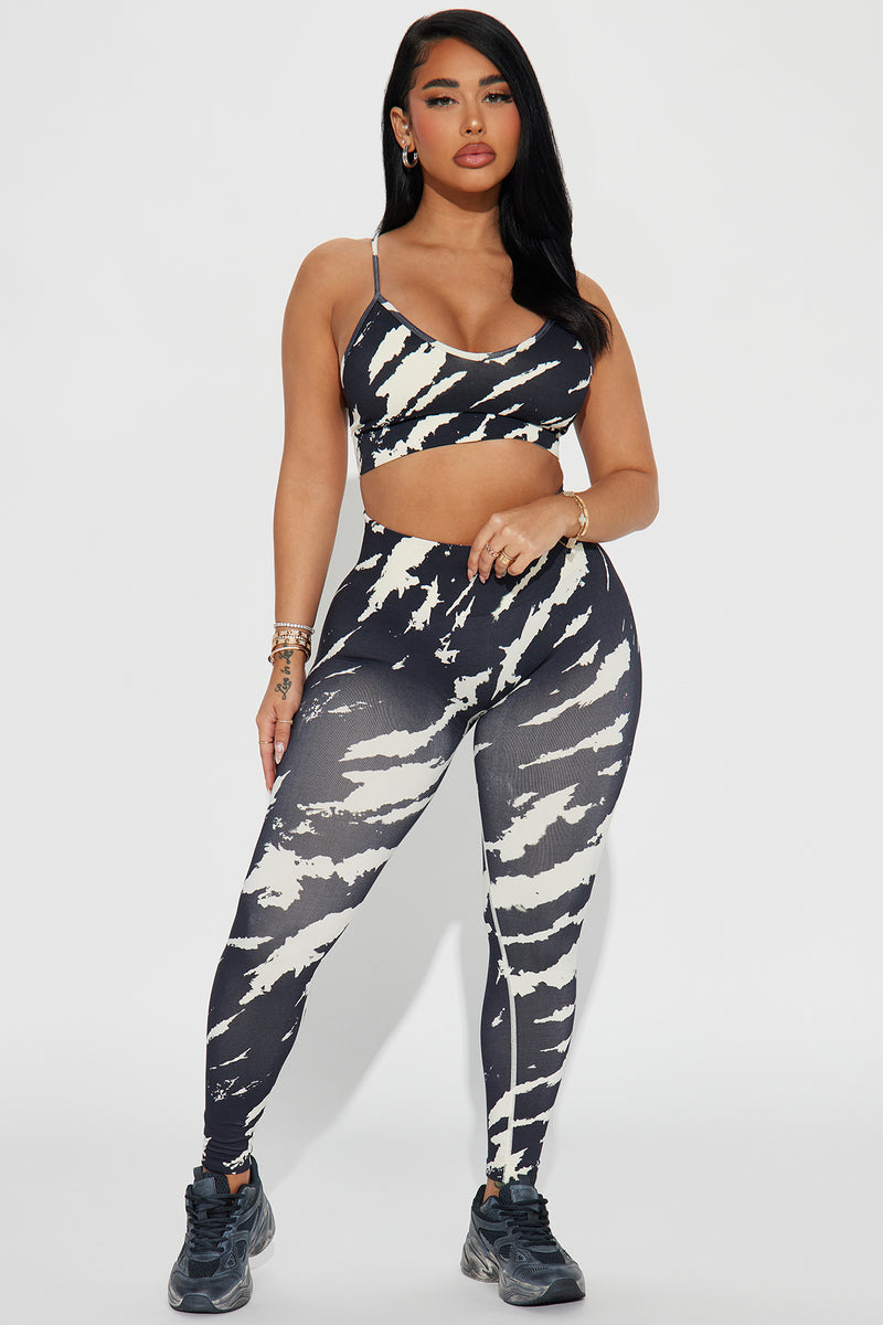 Hot Girl Active Set Black combo