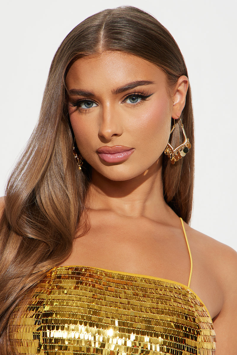 Belly Dancer Earrings Gold Fashion Nova, Jewelry Fashion Nova